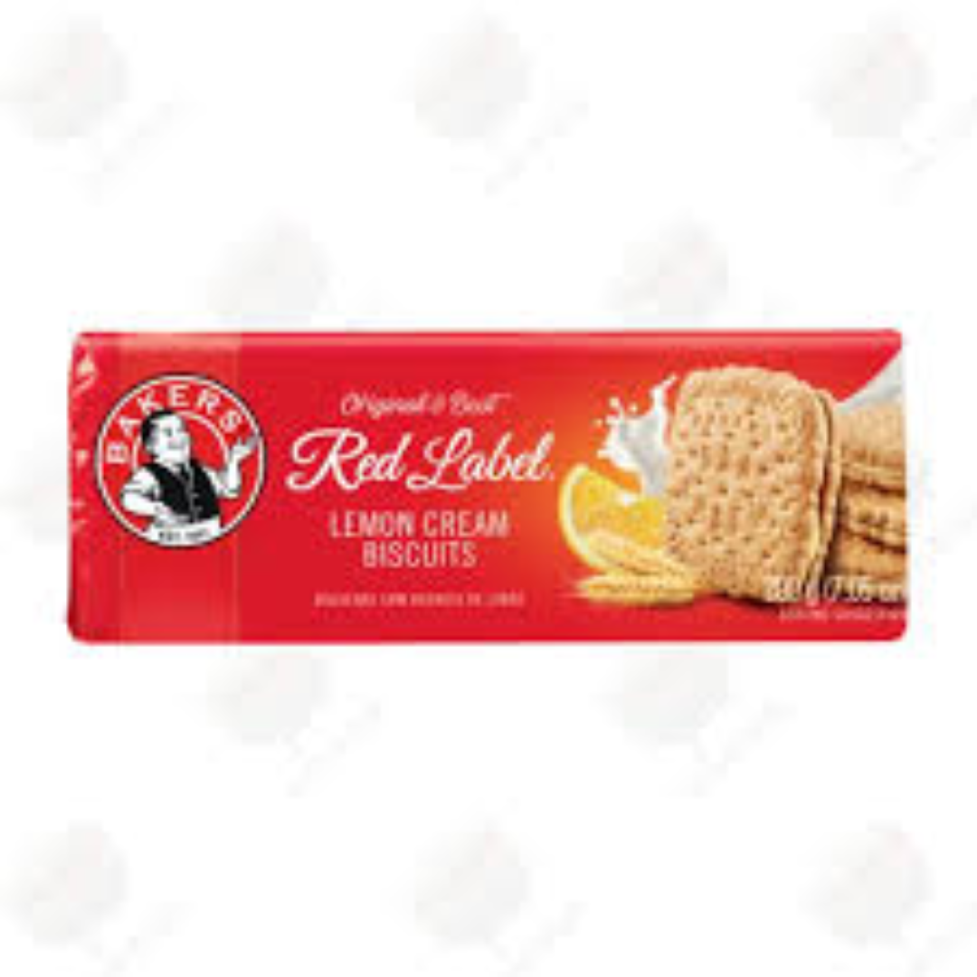 BAKERS RED LABEL LEMON CREAM 200G